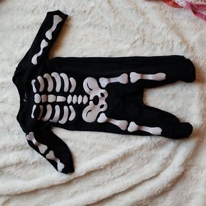 6-9 month skeleton Onsie